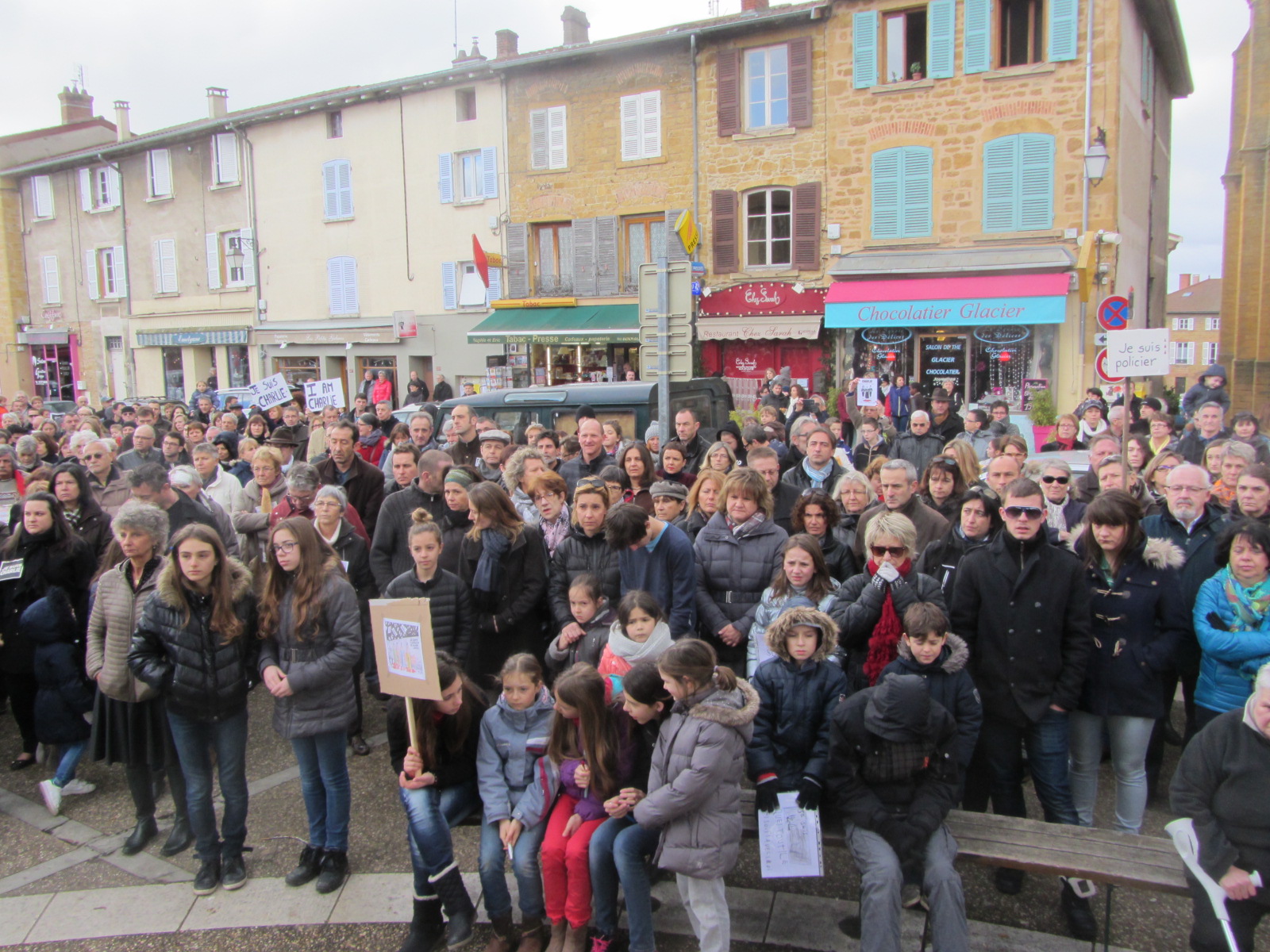 Rassemblement Place de la Libération