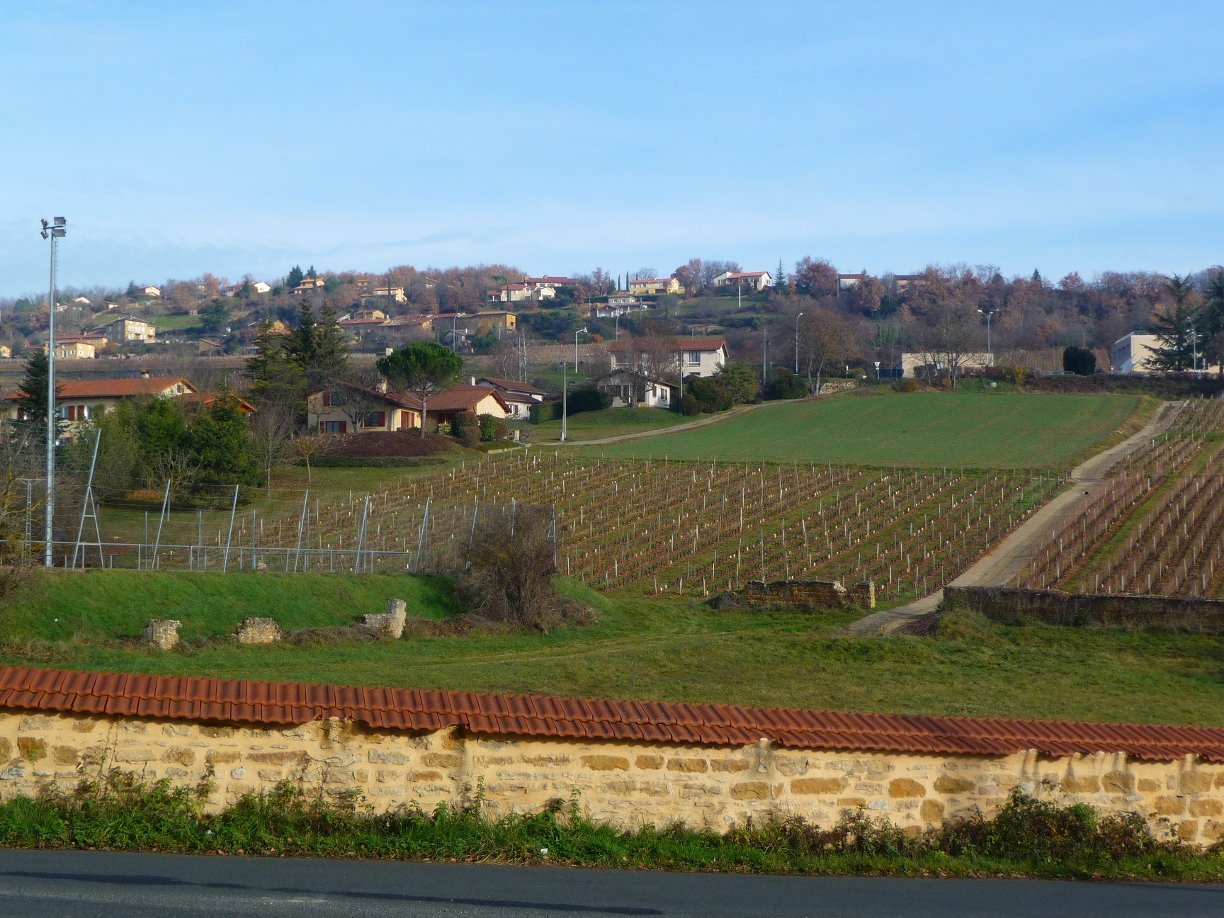 Le Bois-d'Oingt, déviation Nord-Ouest