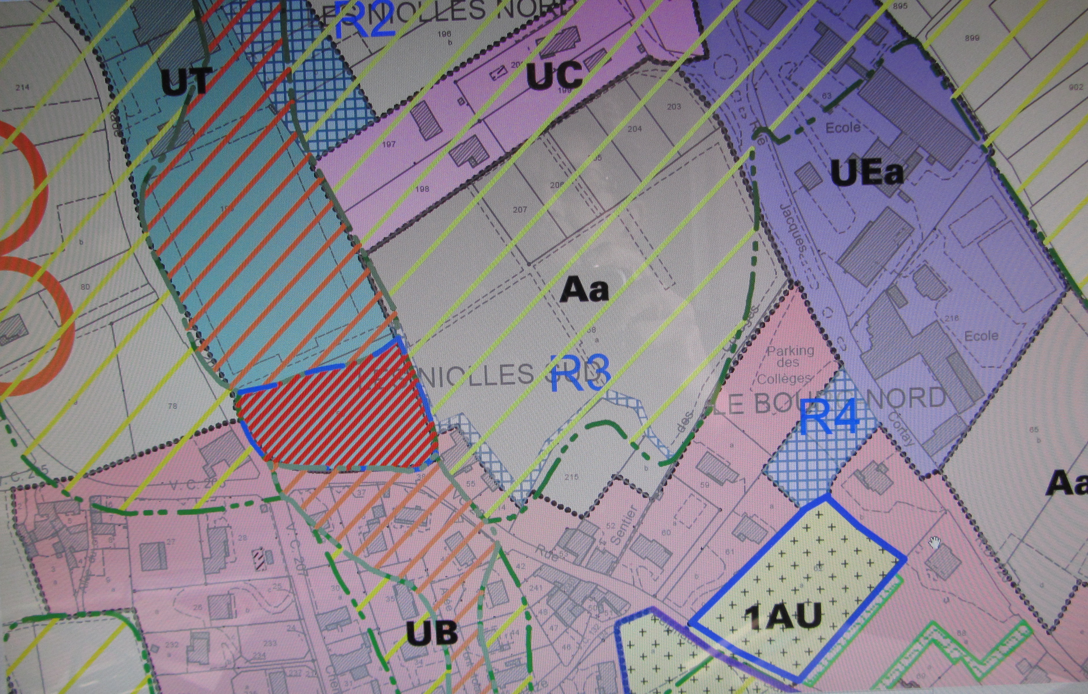 PLU, voirie Nord-Ouest