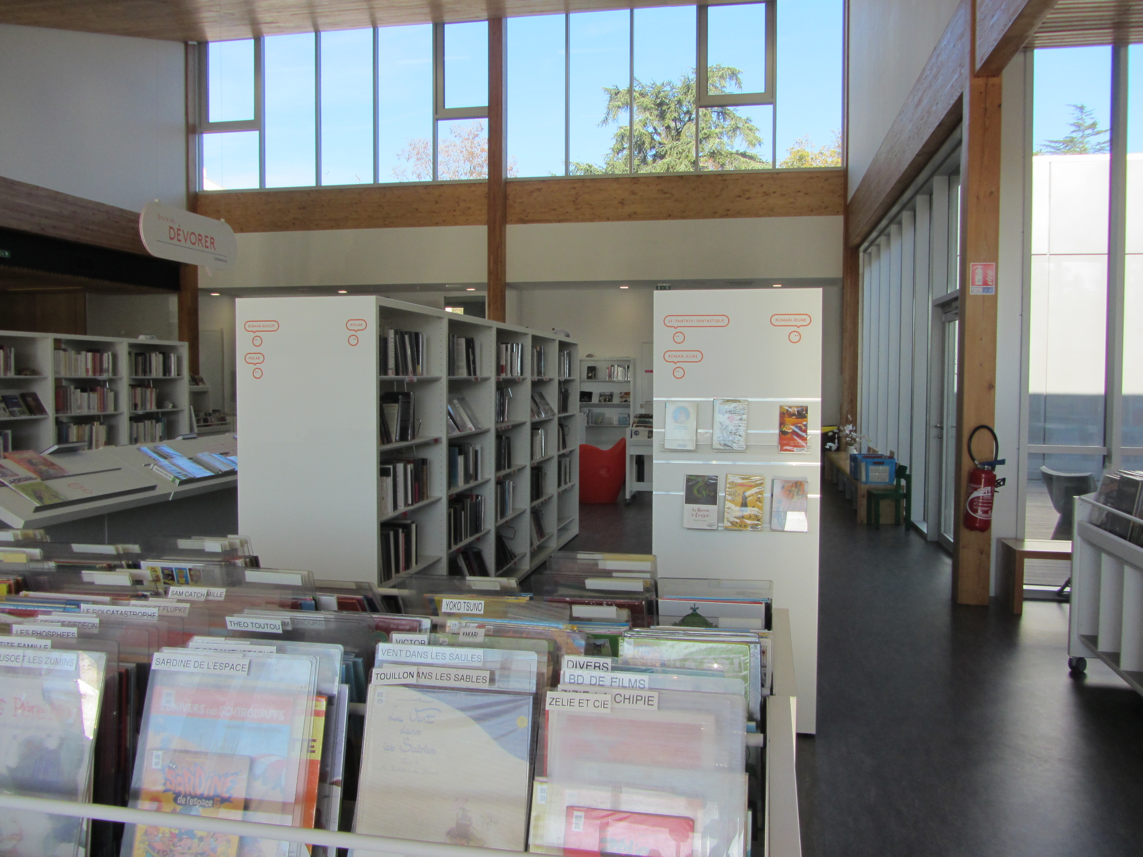 salle de lecture