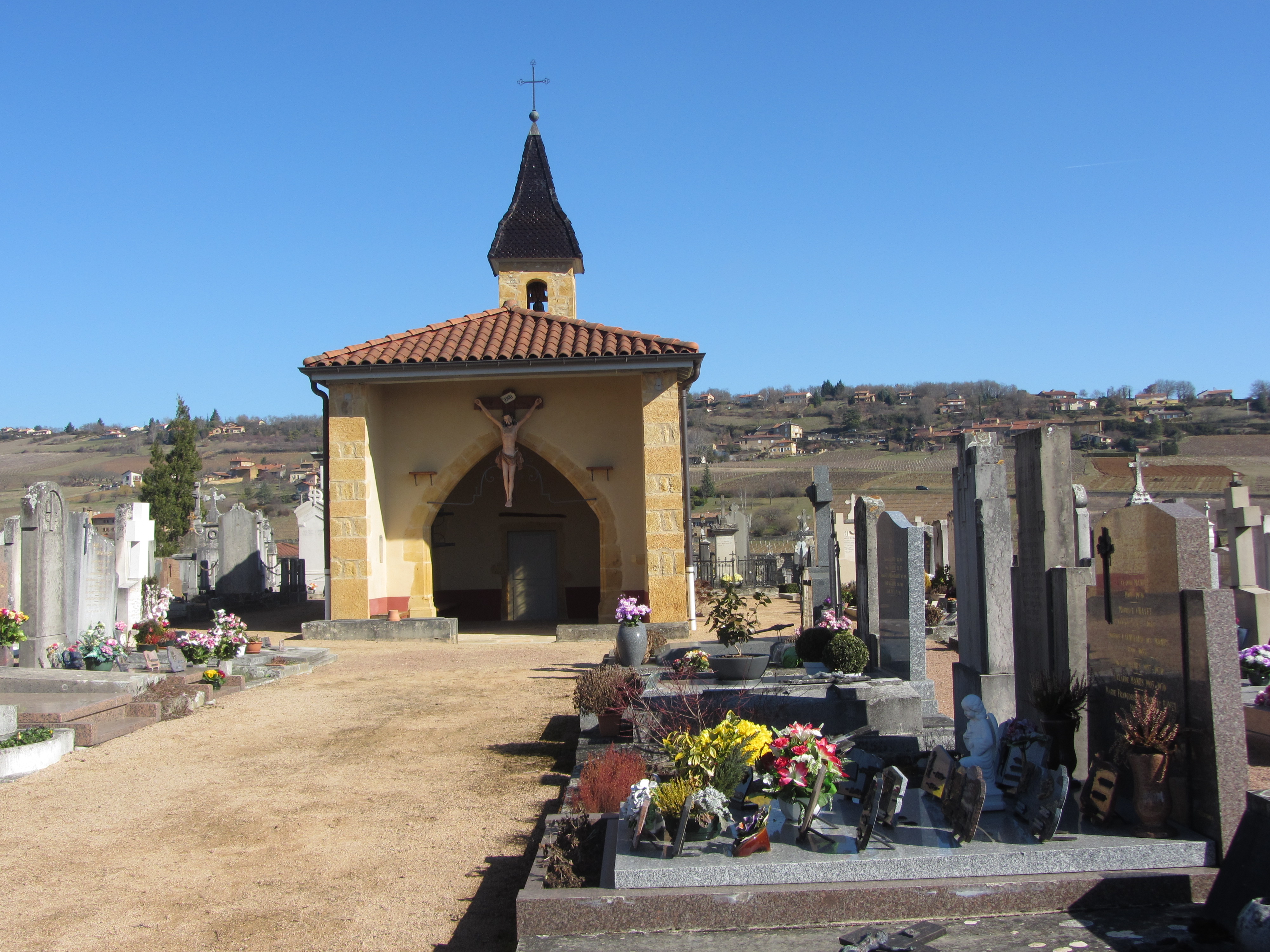 la Chapelle Saint-Roch, au Bois-d'Oingt