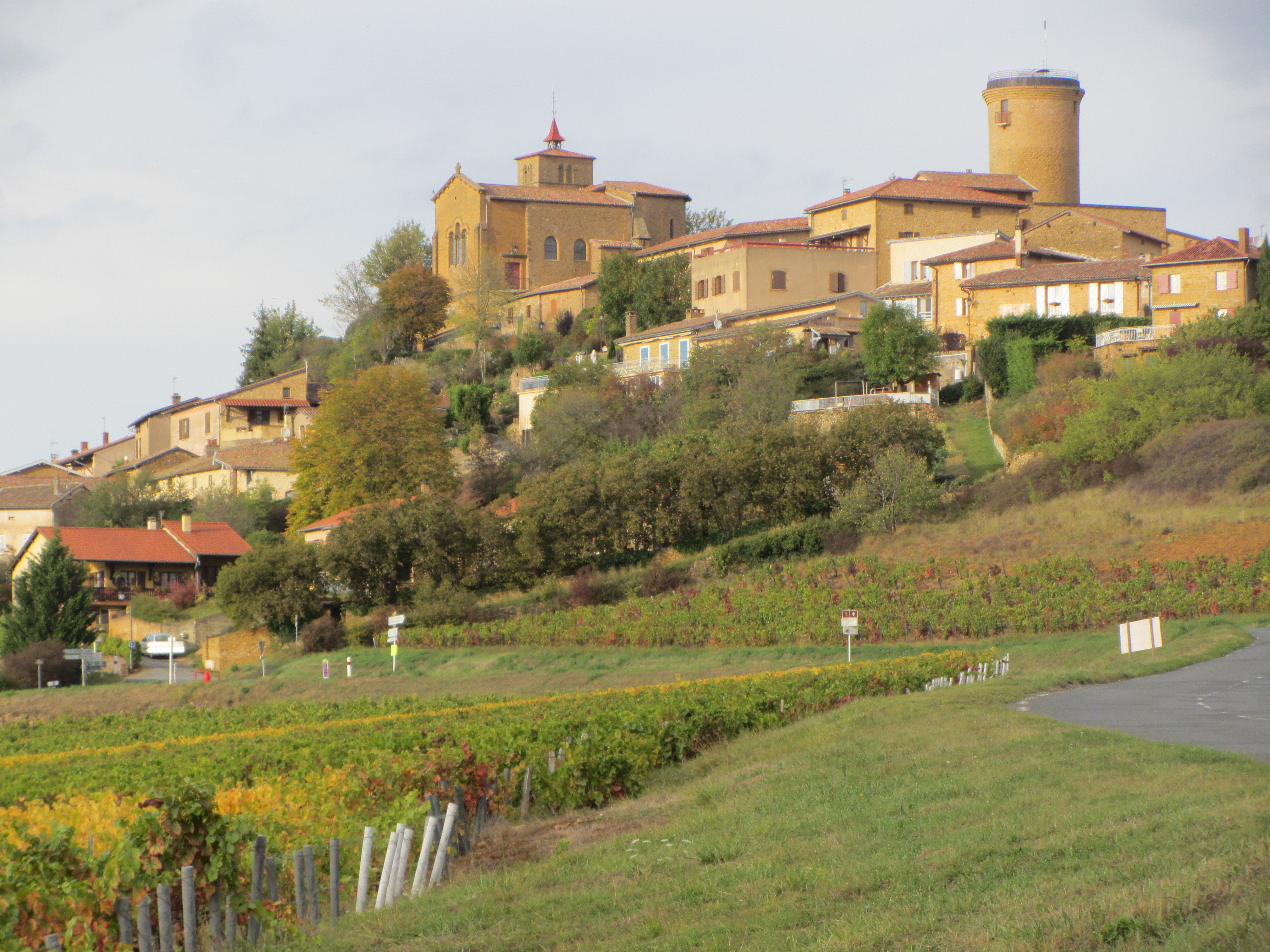 Oingt, un des plus beaux villages de France